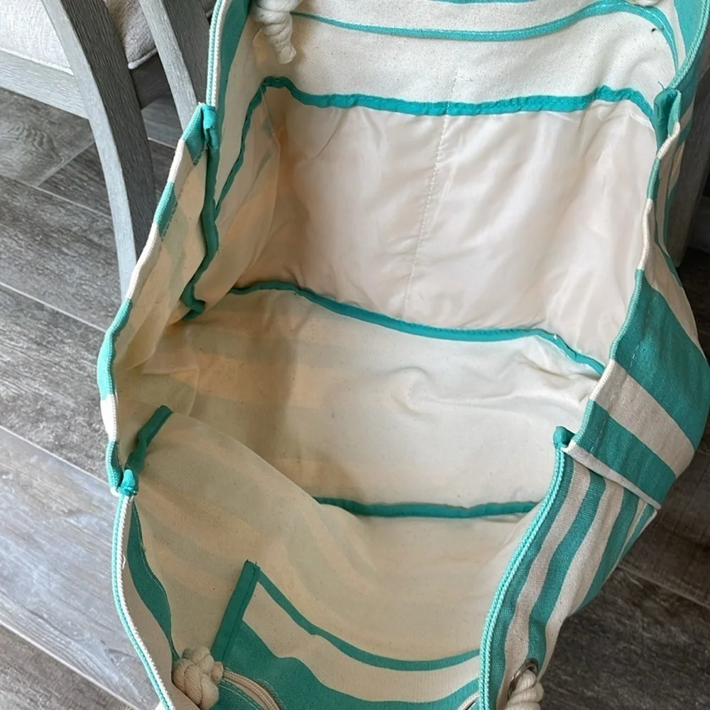 Striped Beach Tote